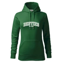 Párové mikiny - Besties (Rok a jména na rukávu)