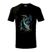 Obrázek sumec a kus stromu