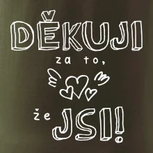 Děkuji za to, že jsi