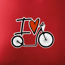 I love koloběžka velké a malé kolo