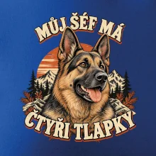 Můj šéf má čtyři tlapky - německý ovčák