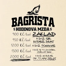 Hodinová mzda bagrista Hodinová mzda bagrista