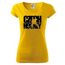 Czech hockey - nápis s hokejistou - Mistrovství světa v ledním hokeji 2026