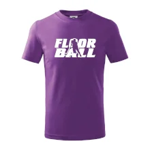 Floorball nápis rovný