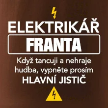 Jméno - Elektrikář - hlavní jistič