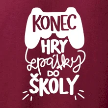 Konec hry, zpátky do školy