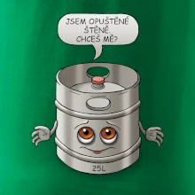 Opuštěné štěně - sud (Hana-creative)