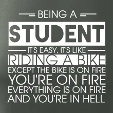 Being a student - bike