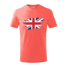 Britská vlajka roztrhaná