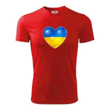 Ukrajina srdce vlajka Ukrajina srdce vlajka