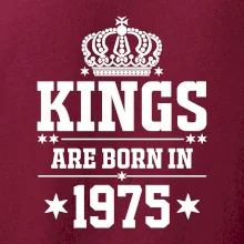 Kings are born in 1975