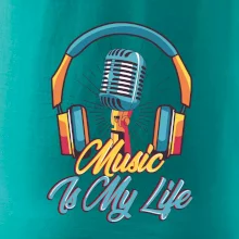 Music is my life sluchátka