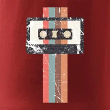 Retro kazeta - pruhy