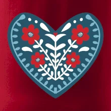 Folklor - srdce modré plné