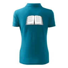 Kniha černobílá otevřená s textem