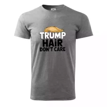 Trump hair dont care
