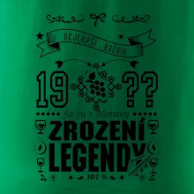 Zrození legendy - pro Moraváka Zrození legendy - pro Moraváka