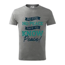 No God no peace, know god know peace
