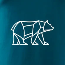 Geometrie lední medvěd chodící