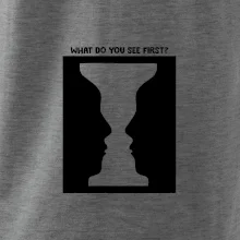 What do you see first? Pohár - Obličeje