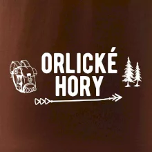 Orlické hory nápis