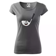 Parové triko - Golfová hůl a míček