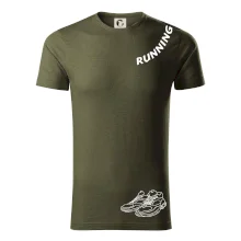 Running nápis šikmo