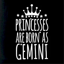 Princesses are born as Gemini - Blíženci Princesses are born as Gemini - Blíženci
