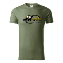 Bagrista v kruhu - vlastní nápis