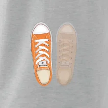 Párové boty - oranžové