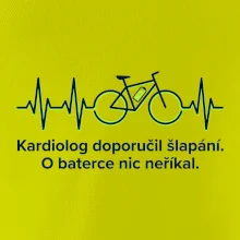 Kardiolog doporučil šlapání. O baterce nic neříkal.