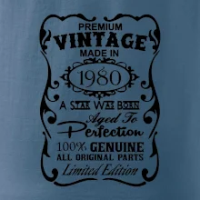 Vintage Etiketa - 1980