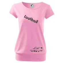 FOOTBALL nápis šikmo