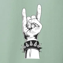 Rock ruka s náramkem