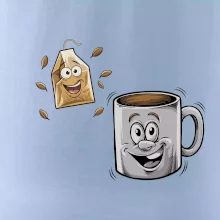 Parové triko - Hrnek a čaj