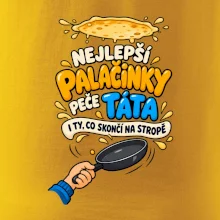 Nejlepší palačinky peče táta I ty co skončí na stropě