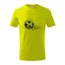 Fotbalový míč - kresba tužkou