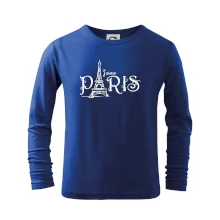 Paris nápis Eiffelovka rovný Paris nápis Eiffelovka rovný
