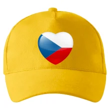České srdce - vlajka