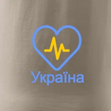 Moje srdce bije pro Ukrajinu - velké