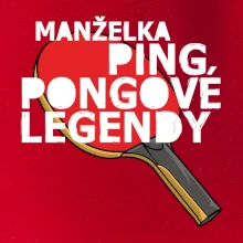 Manželka ping pongové legendy