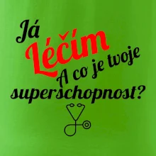 Já léčím - tvoje superschopnost? Šikmý nápis