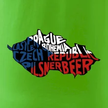 Mapy - názvy měst - Česko