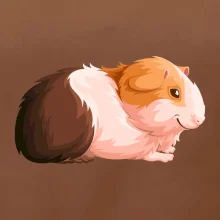 Morče - kreslené z boku