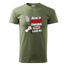 Badmintonová raketa není tenisová