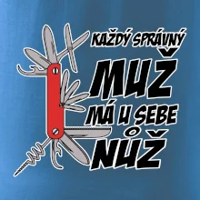 Každý správný muž, má u sebe nůž