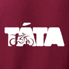 Táta nápis - motorka enduro