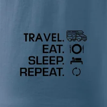 Eat sleep travel - alkovna