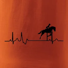 EKG kůň přeskok