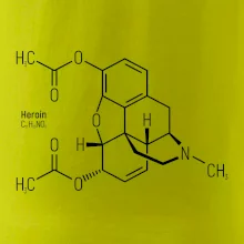 Molekulární struktura Heroin